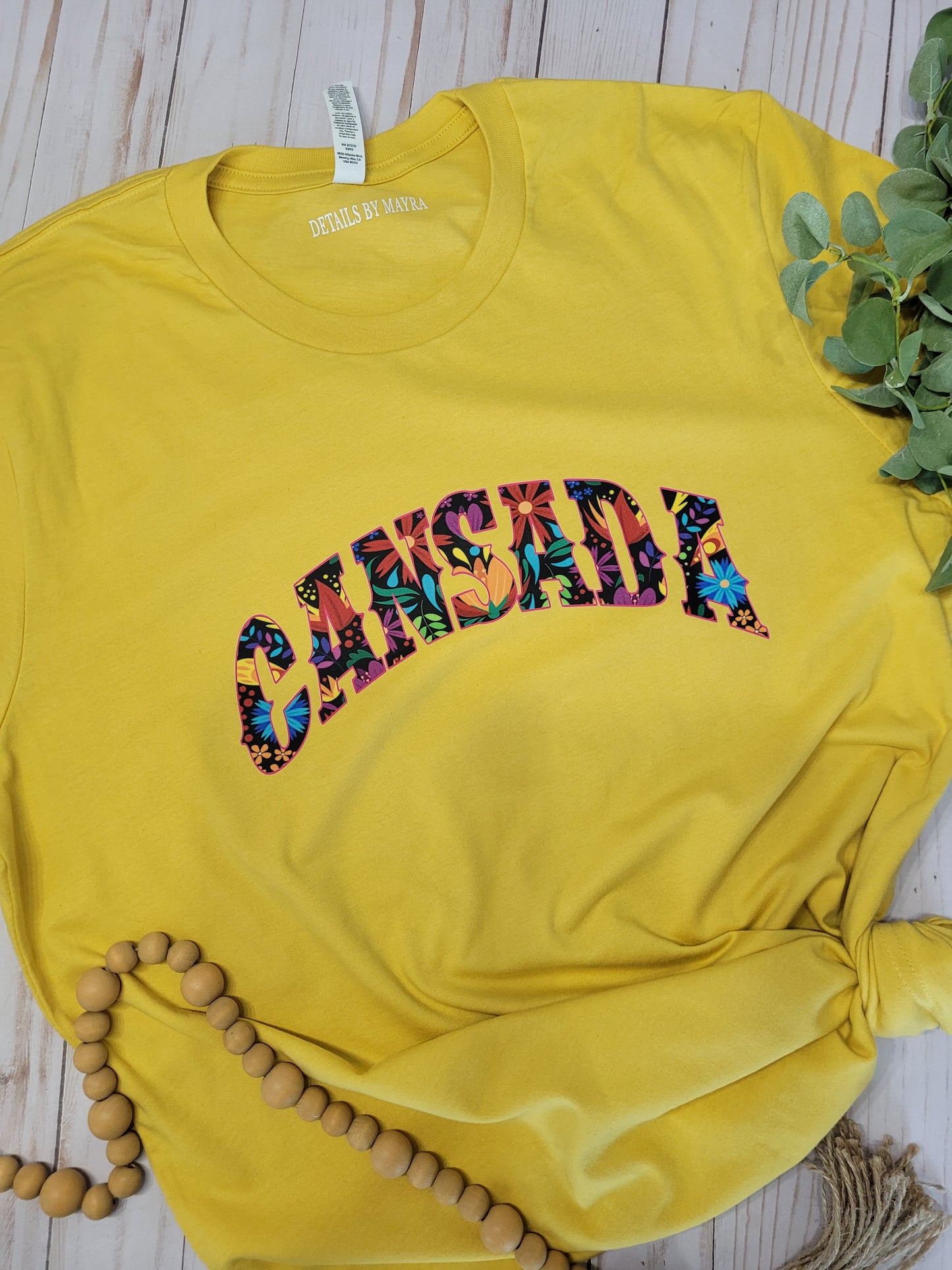 Cansada T-shirt/ playera