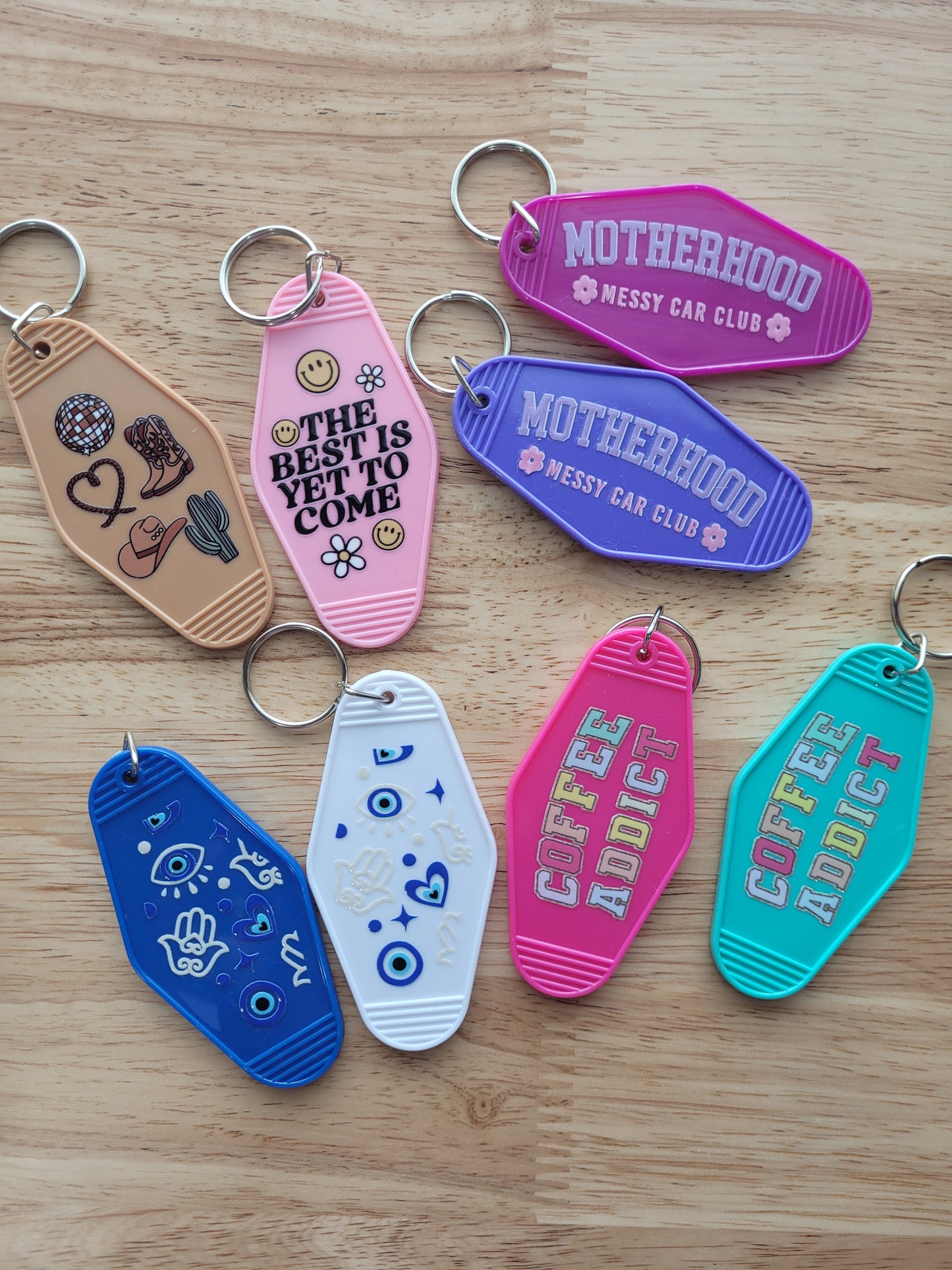 Motel Keychains / Llaveros