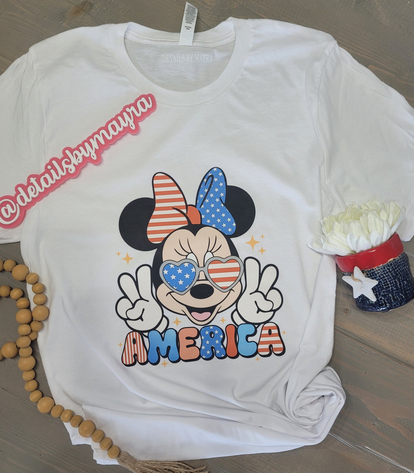 Minnie Mouse (Mama) 4th of July