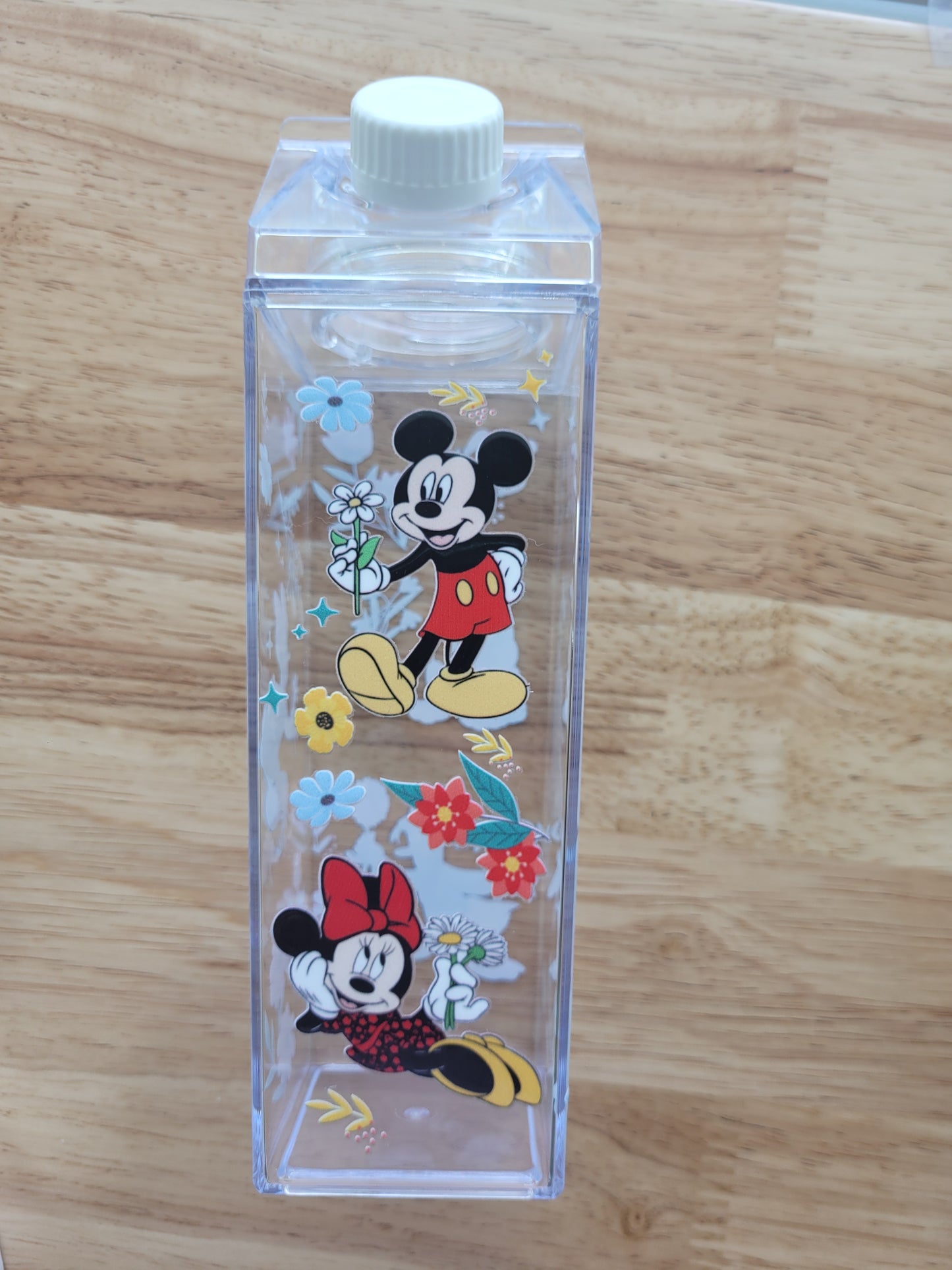 Mickey Mouse, Milk Cartoon Water Bottles