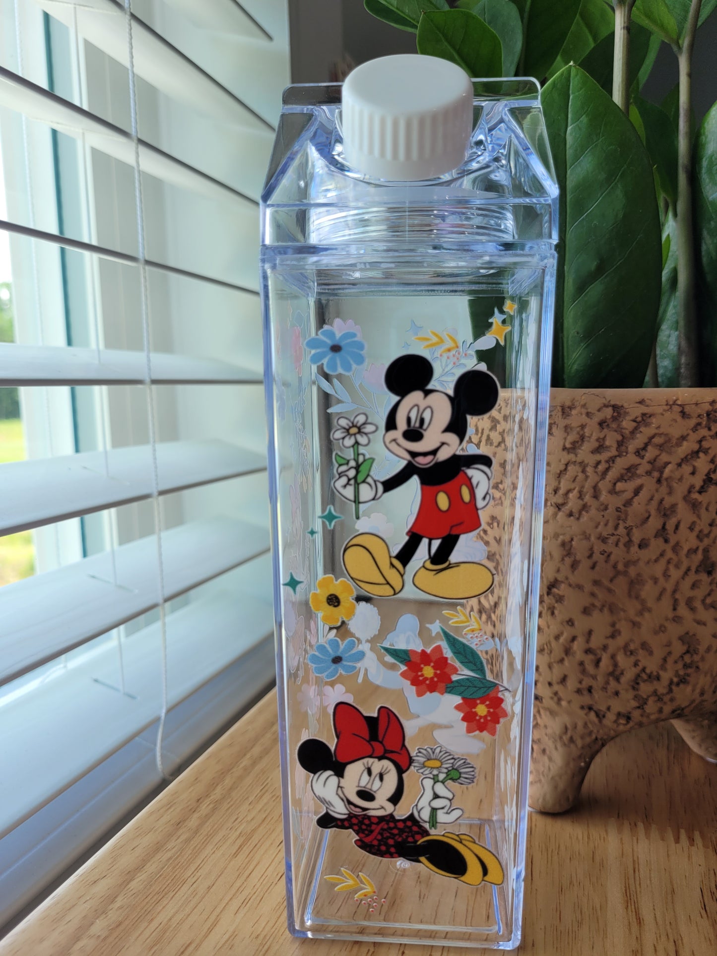 Mickey Mouse, Milk Cartoon Water Bottles