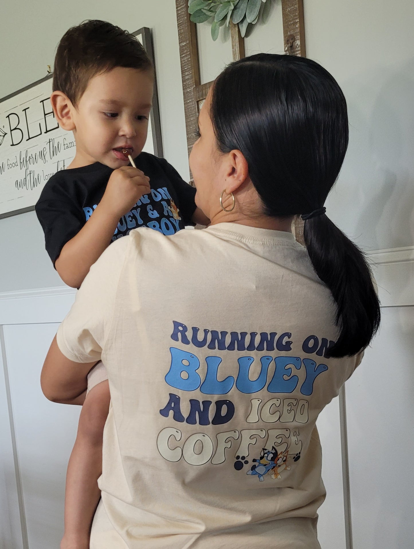 Running on Bluey and Iced Coffee