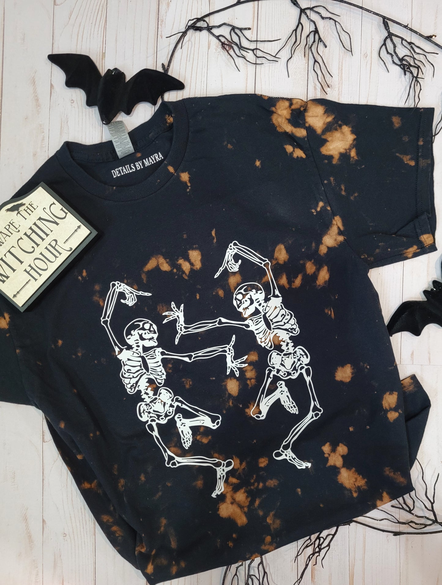 Dancing Skeletons, Tie Dyed T-shirts