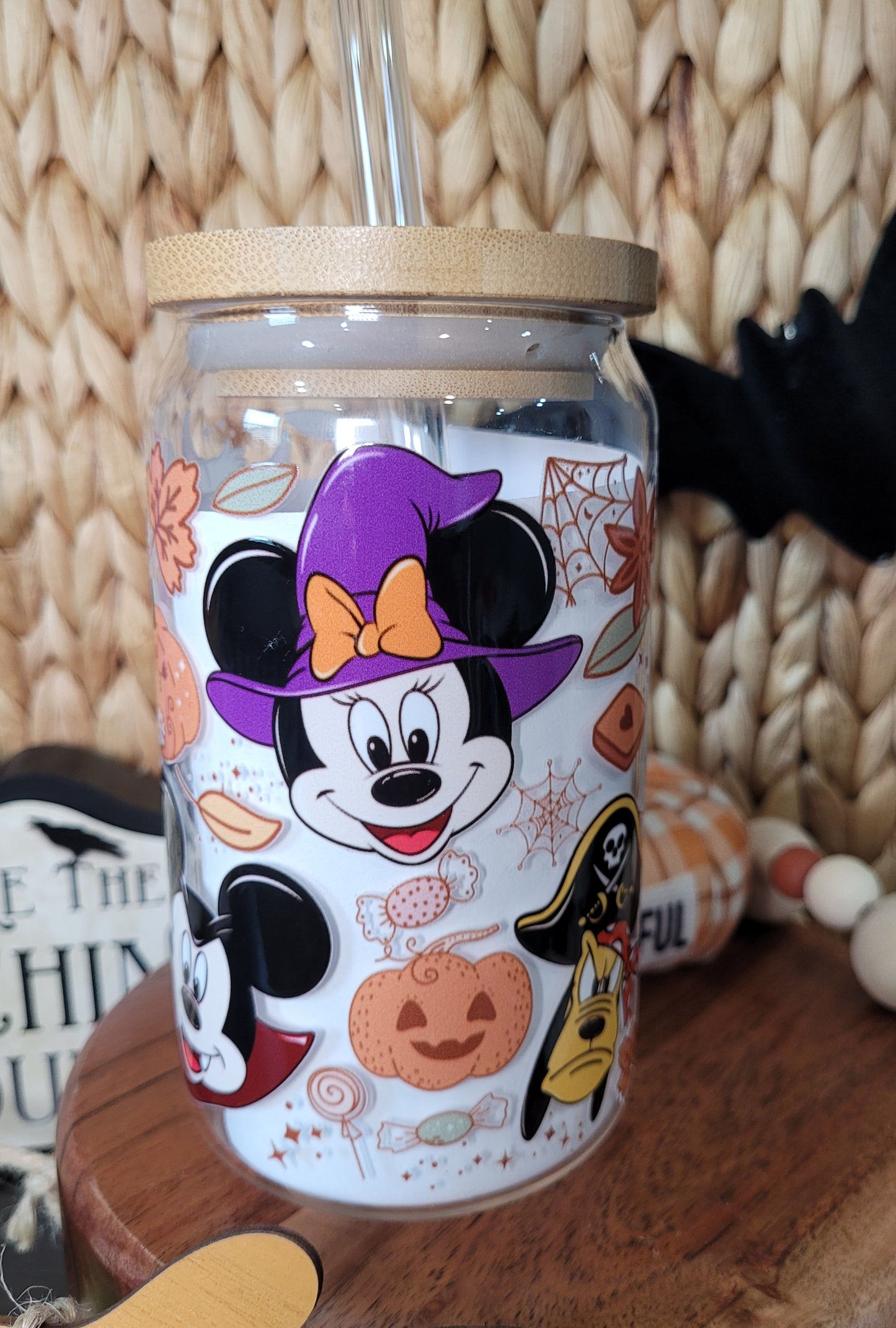 Magical Spooky Glass Cup