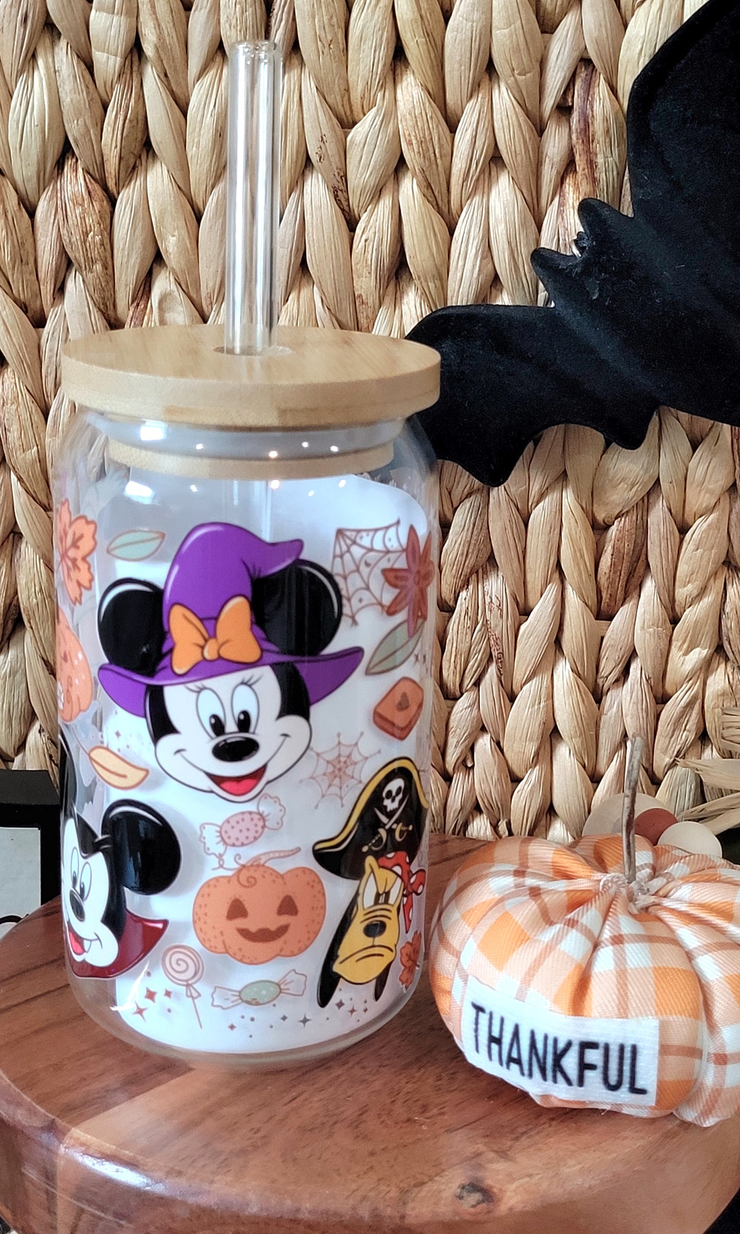 Magical Spooky Glass Cup