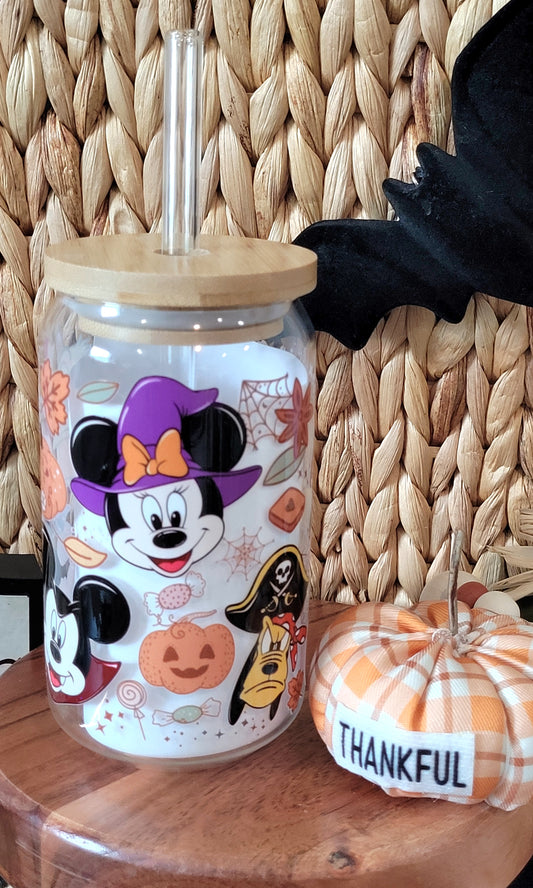 Magical Spooky Glass Cup