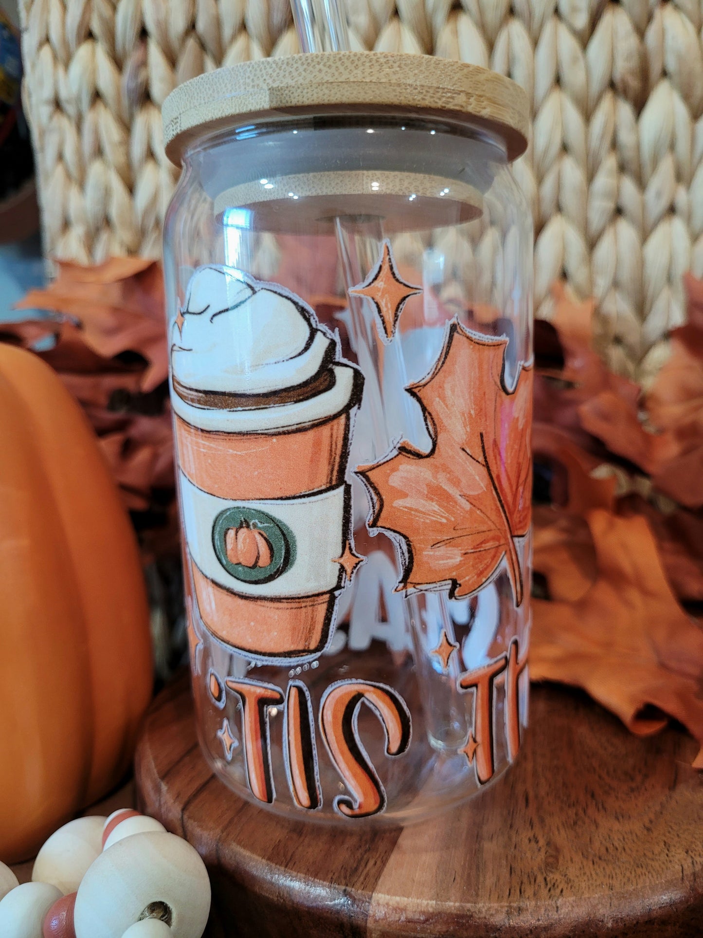 'Tis The Season Glass Cup