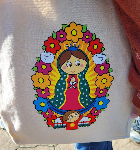 Virgencita Tote bag