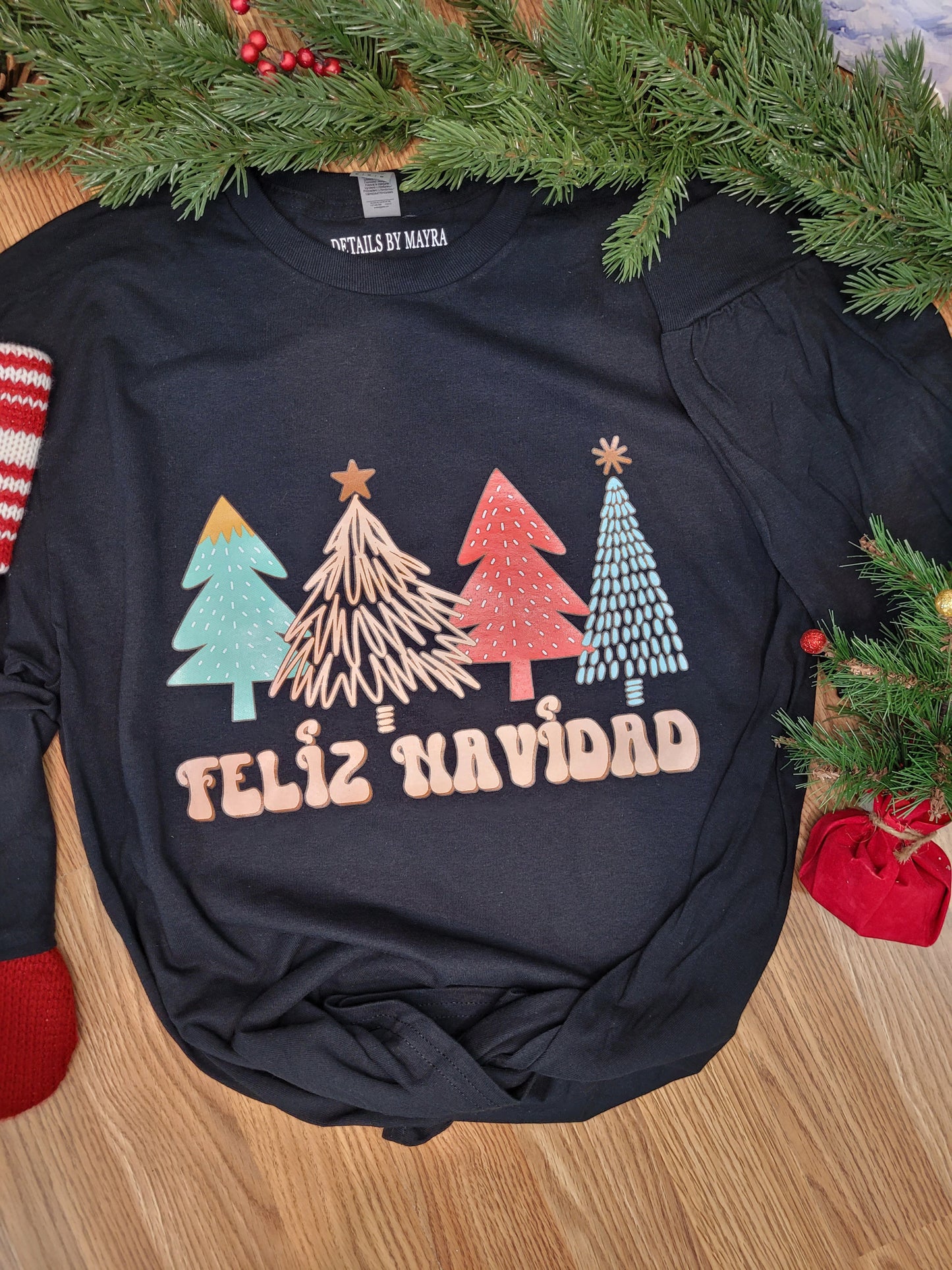 Feliz Navidad Long-Sleeve Shirt