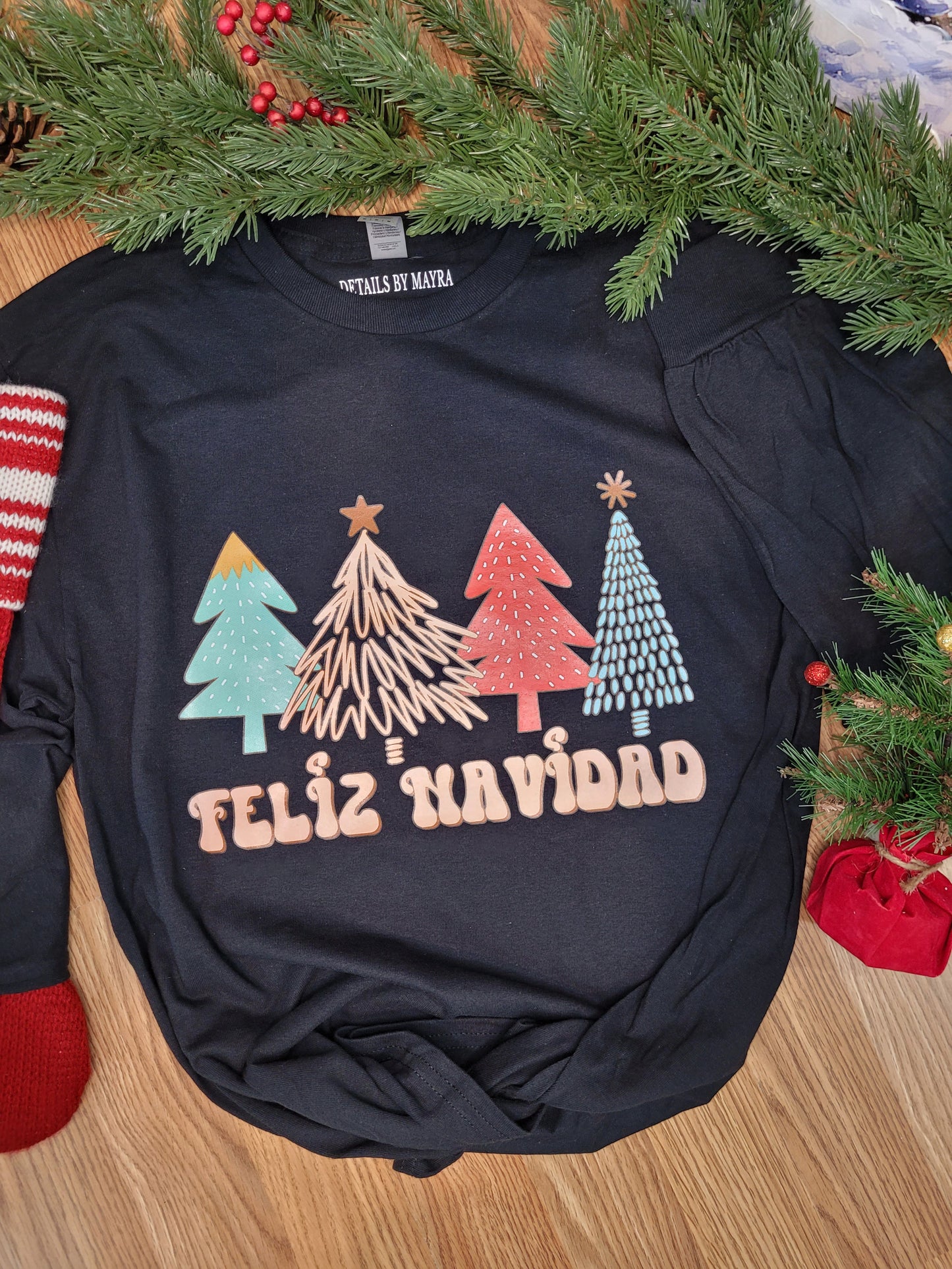 Feliz Navidad Long-Sleeve Shirt