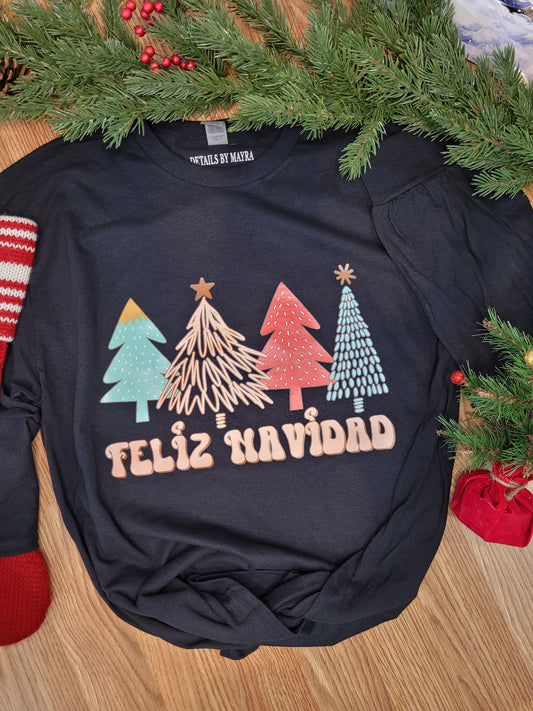 Feliz Navidad Long-Sleeve Shirt