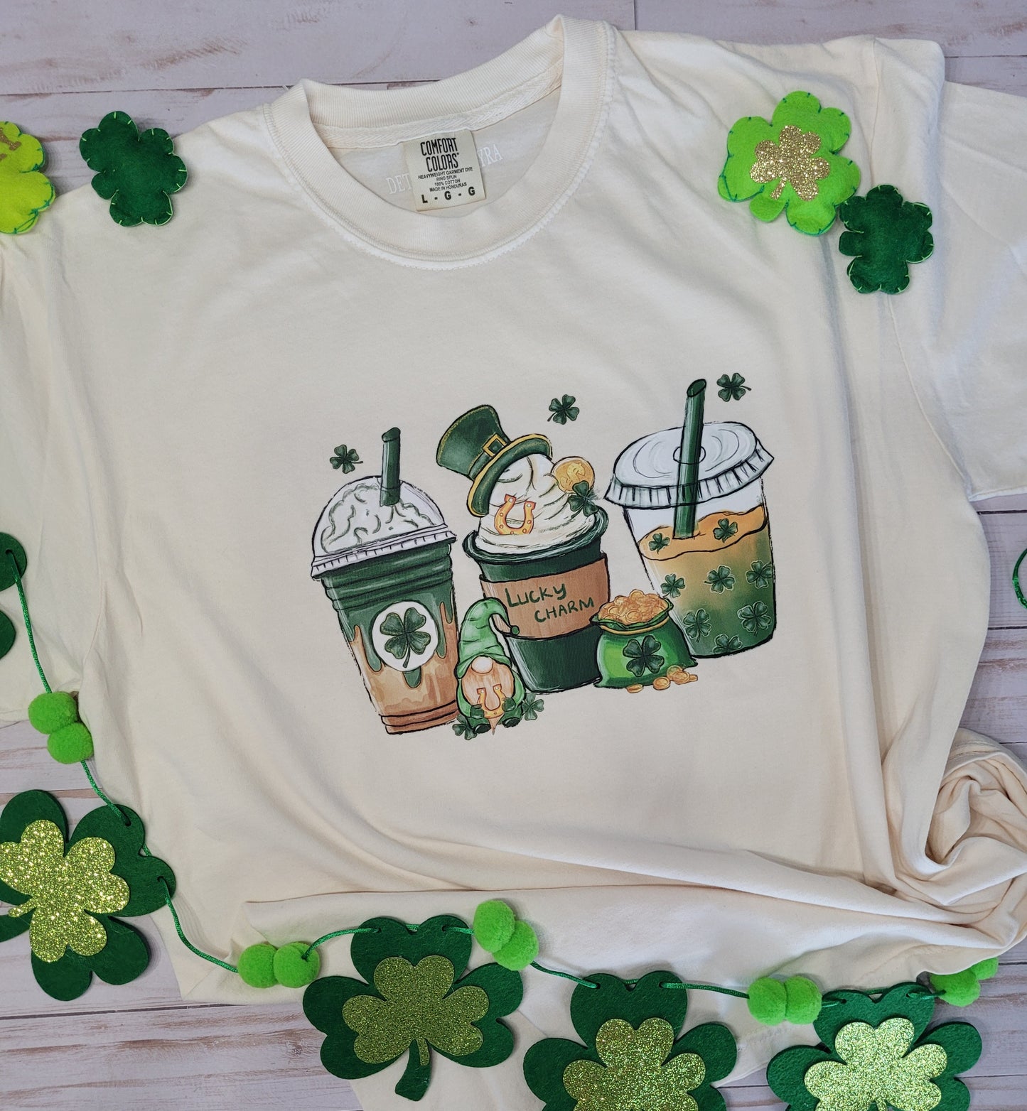 St. Patrick's Latte T-Shirt