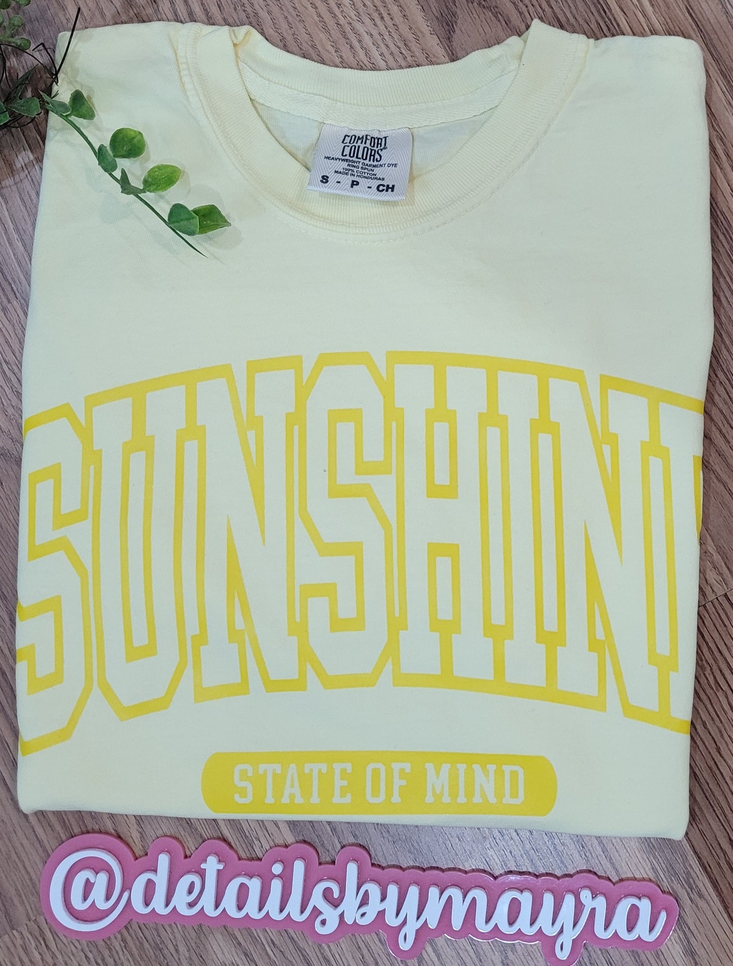 SUNSHINE State of Mind T-Shirt/Playera