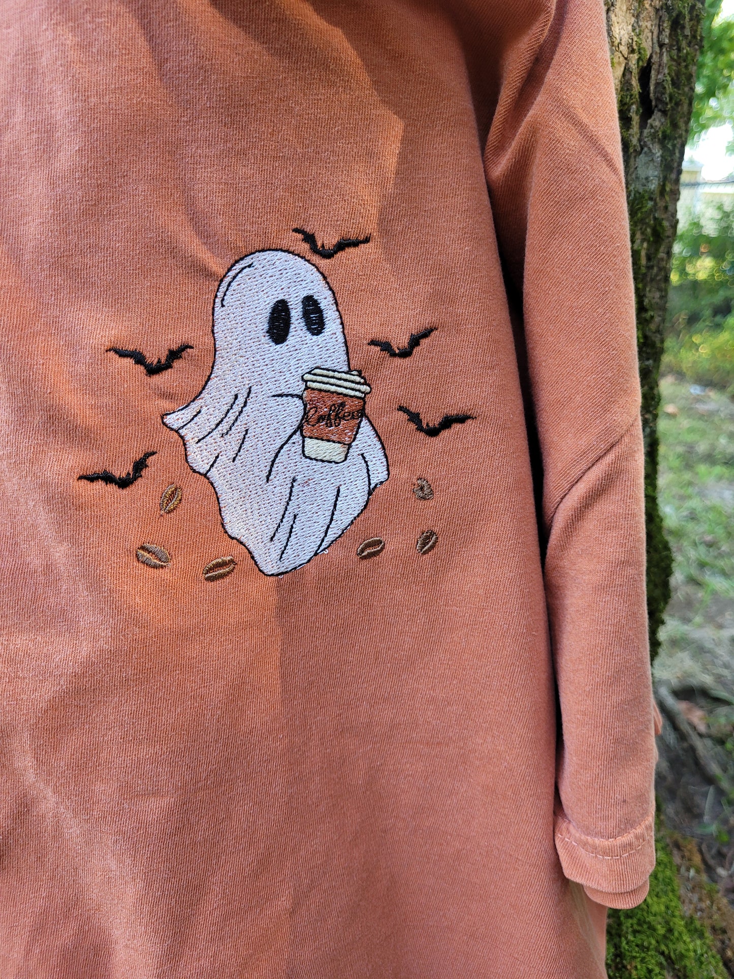 Embroidered a Ghost Coffee