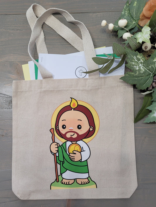 San Judas tote bag, para ninos