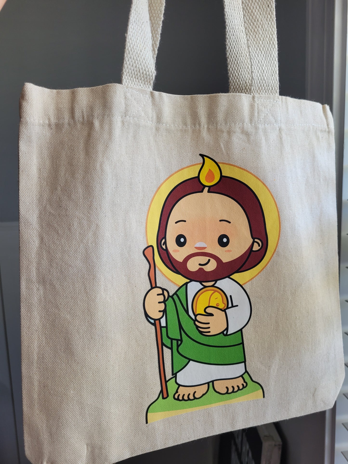 San Judas tote bag, para ninos