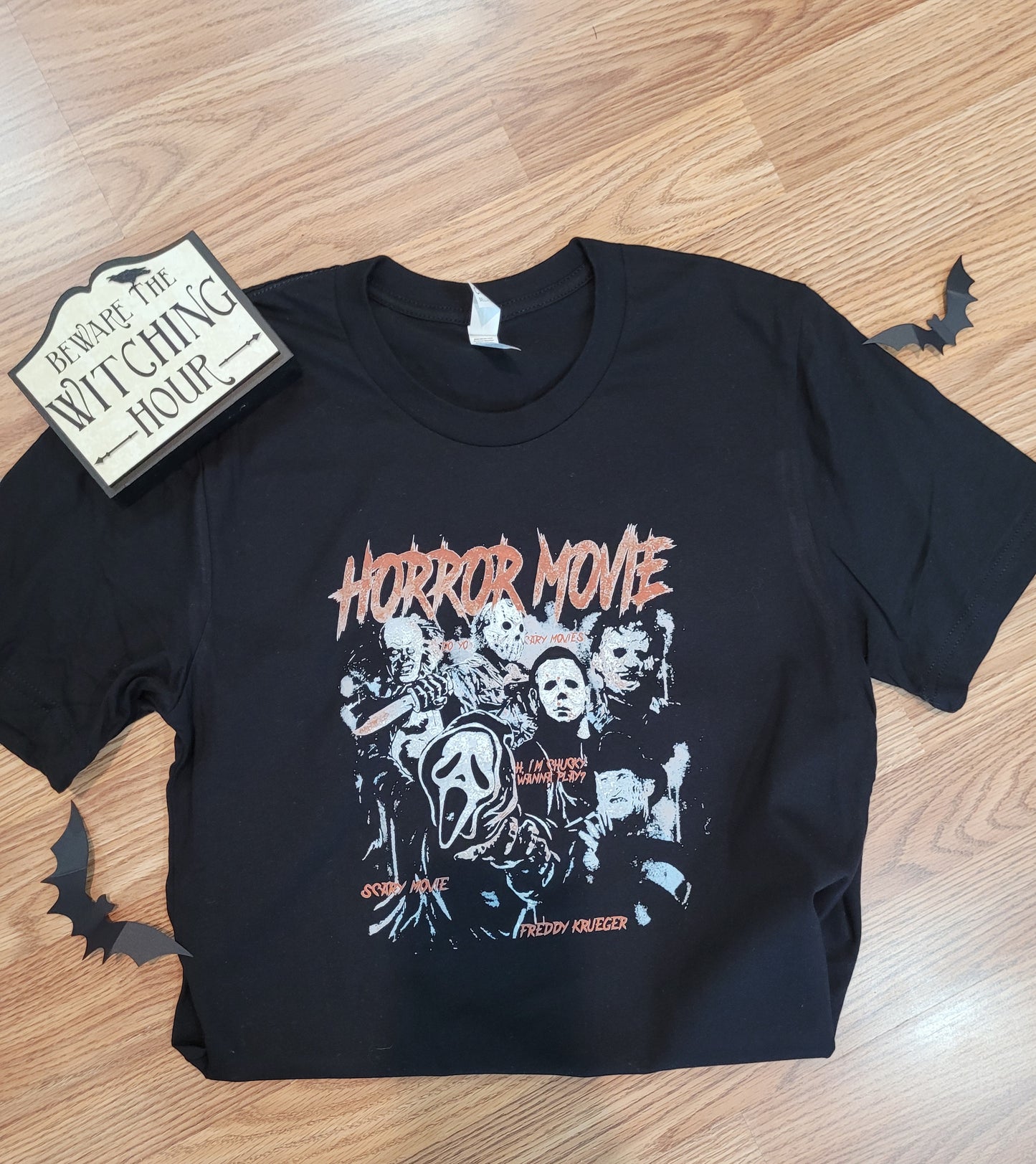 Horror Movie Sweatshirt and Tshirts