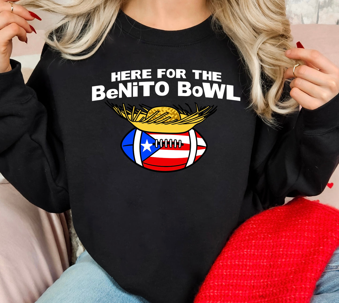 Here for the BeNiTO BoWL sweatshirt