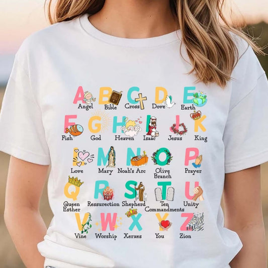 Christian Alphabet Tshirt