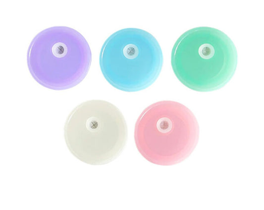 Mixed Colors Plastic Lids