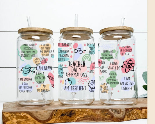 Teacher Glass Cup