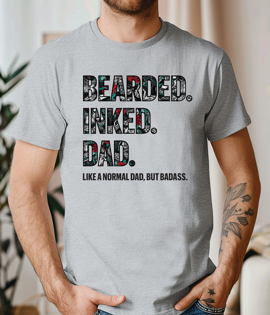 bearded.inked.dad shirt