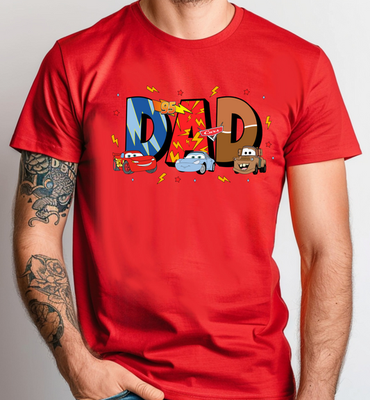 cars dad shirt