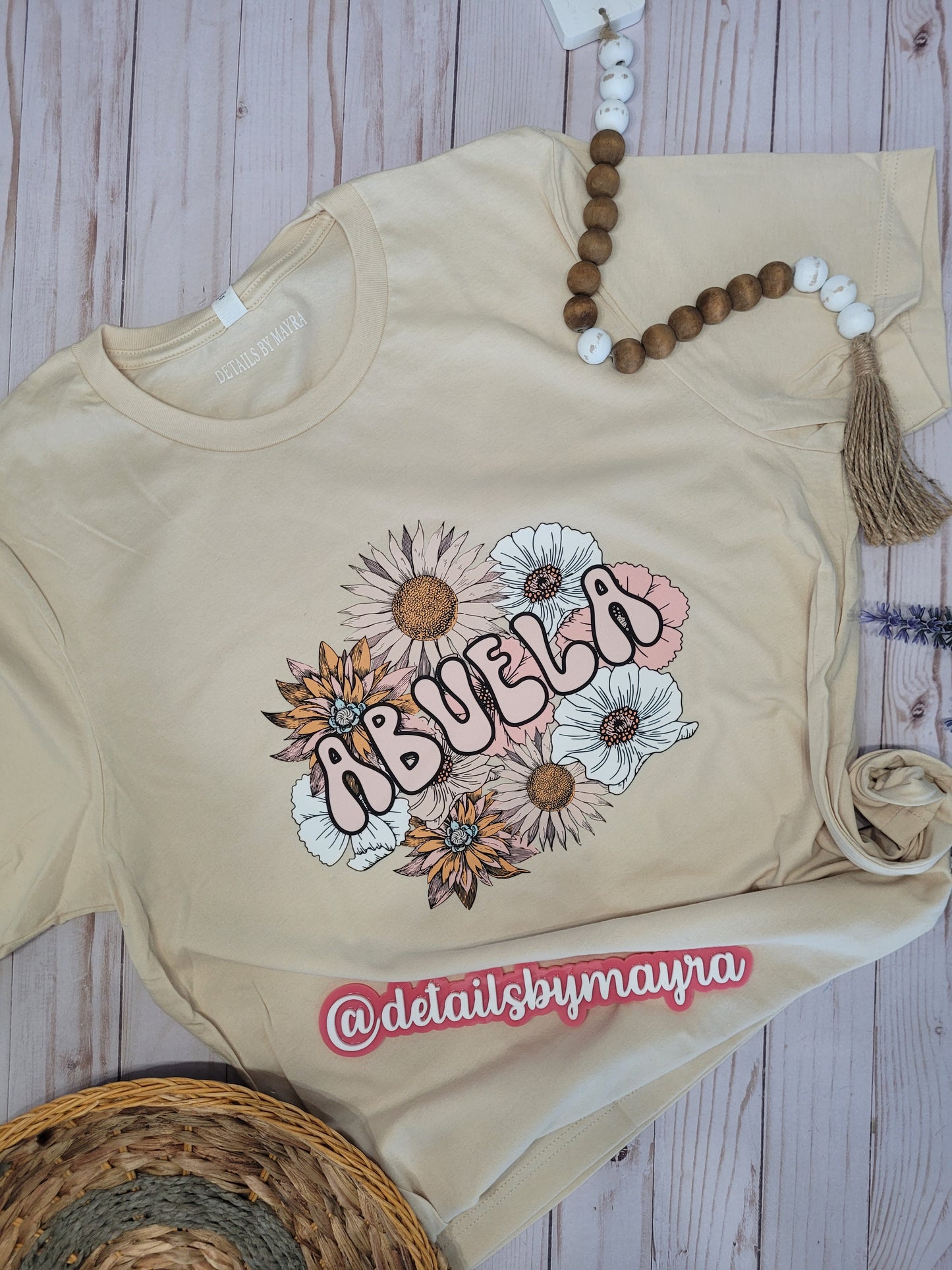 ABUELA shirt/playera